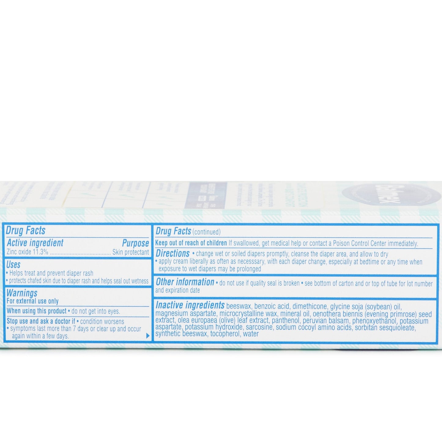 Balmex® Zinc Oxide Complete Diaper Rash Cream, 4-ounce tube 4100