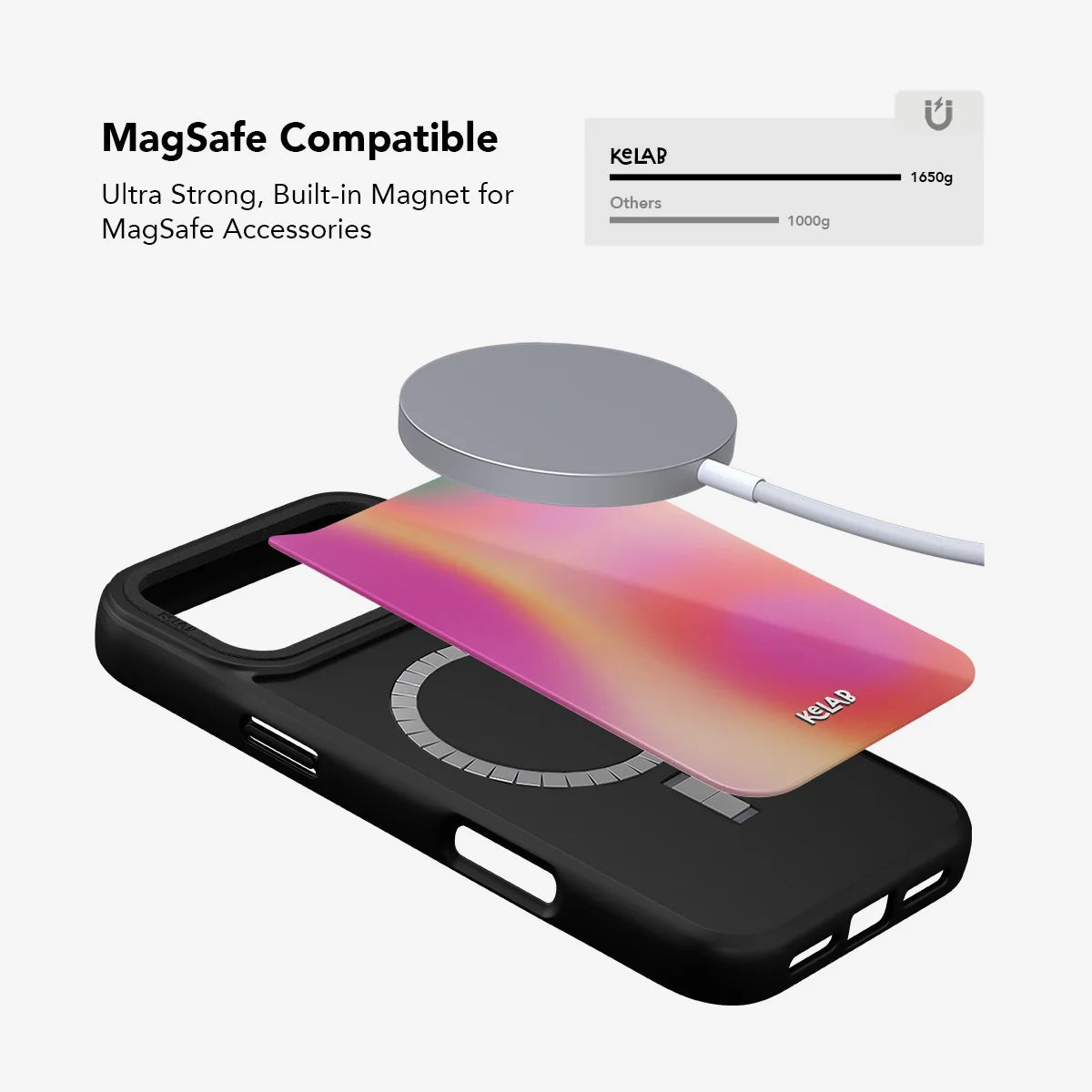 Aurora Pop | Colorful Gradient Aura iPhone Case