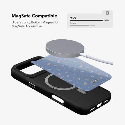 Tiny Meadow | Pastel Blue Floral iPhone Case