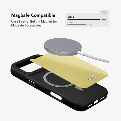 Lemon Drop | Yellow Dotted iPhone Case