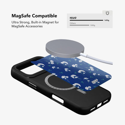Cobalt Bloom | Blue Floral iPhone Case
