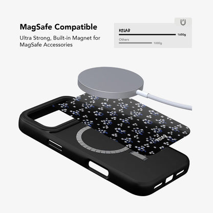 Inkwell Lily | Minimalist Black Floral iPhone Case