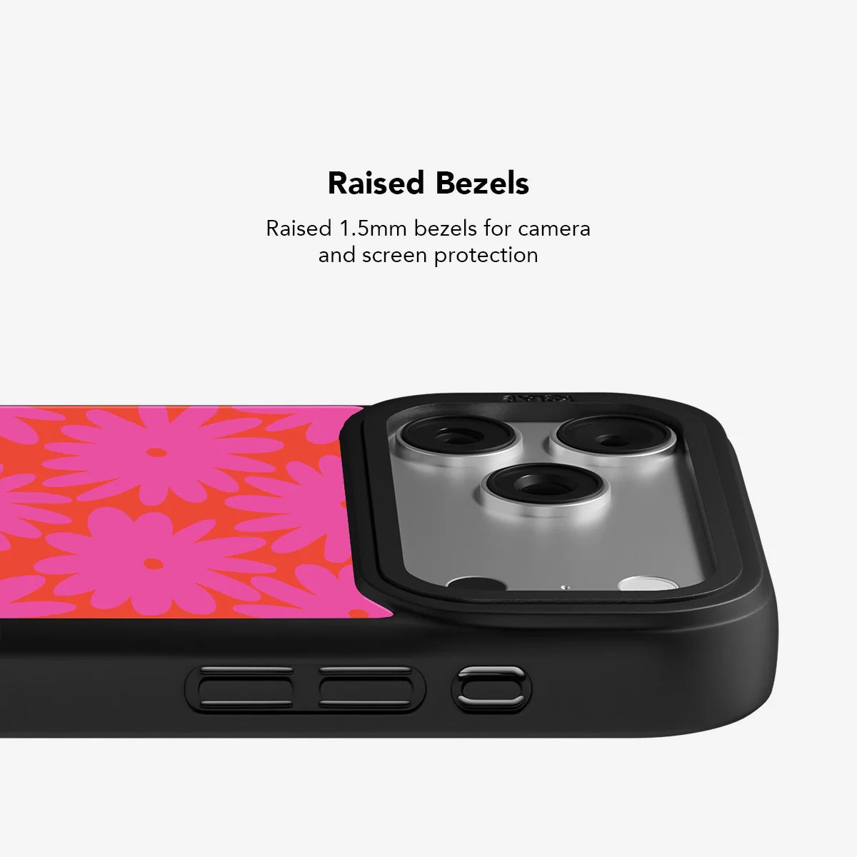 Sunflare Daisy | Pink Daisy Floral iPhone Case