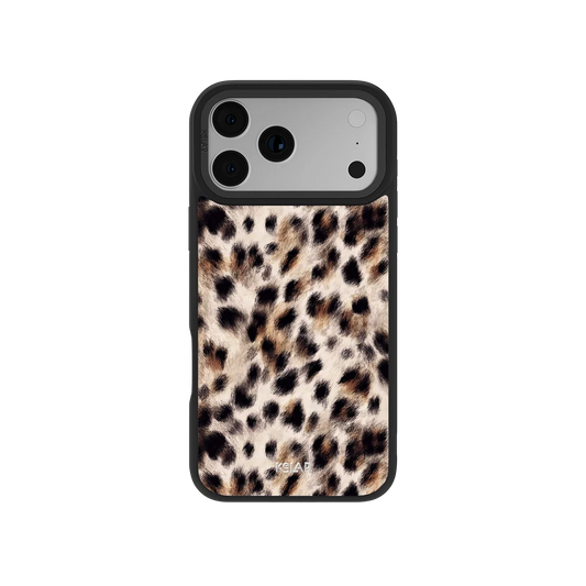 Arctic Aristocrat | Cheetah Print iPhone Case