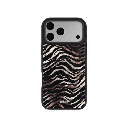 Shadow Striker | Zebra Stripe iPhone Case