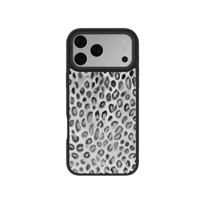 Platinum Predator | Silver Cheetah Print iPhone Case