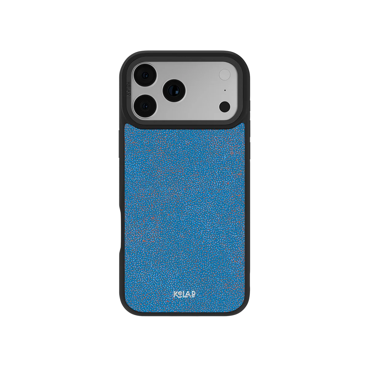 Digital Grain | Blue Micro Dotted iPhone Case