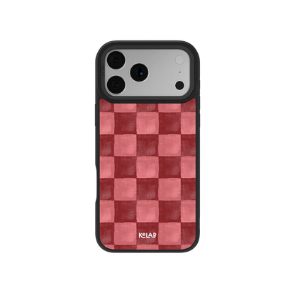 Canyon Clay | Red Checkered iPhone Case