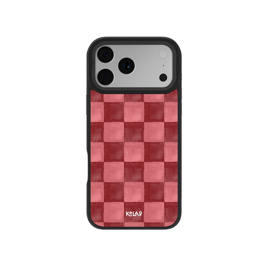 Canyon Clay | Red Checkered iPhone Case