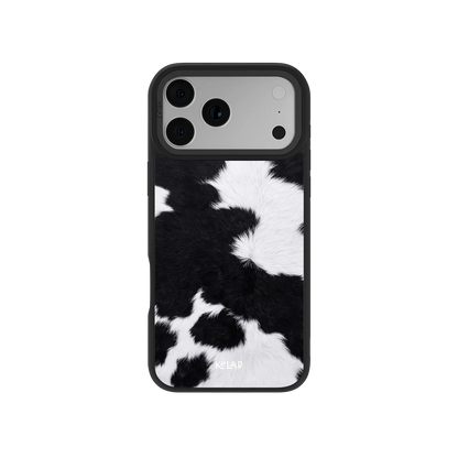 Cow Bell | Black & White iPhone Case