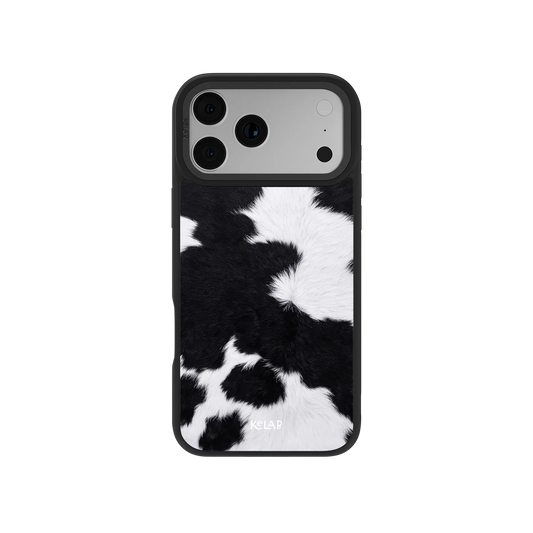 Cow Bell | Black & White iPhone Case