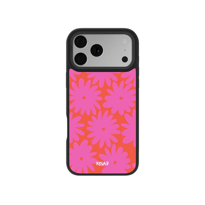 Sunflare Daisy | Pink Daisy Floral iPhone Case