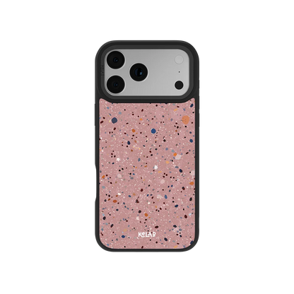 Rose Clay | Pink Paint Splatter iPhone Case