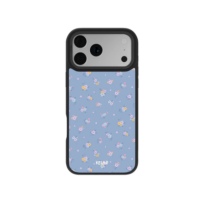 Tiny Meadow | Pastel Blue Floral iPhone Case
