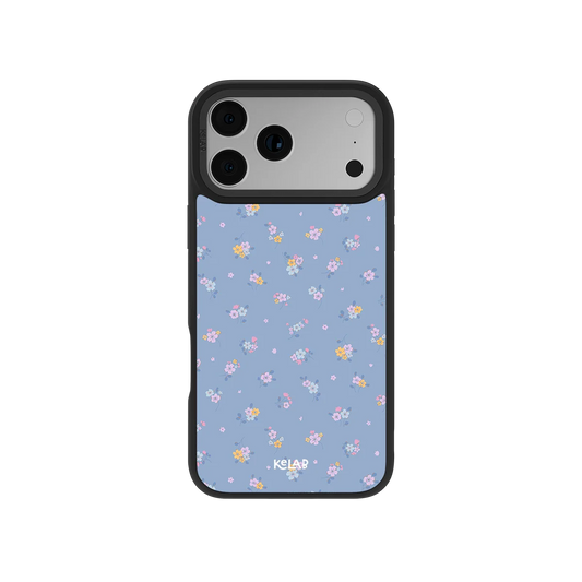 Tiny Meadow | Pastel Blue Floral iPhone Case