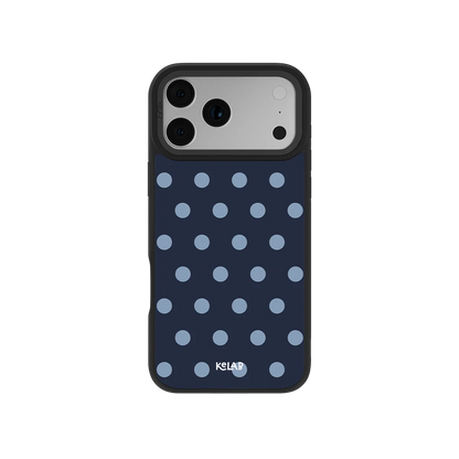 Abyssal Dot | Blue Polka Dot iPhone Case