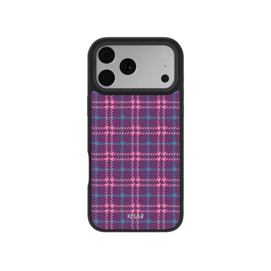 Orchid Tweed | Purple Plaid iPhone Case