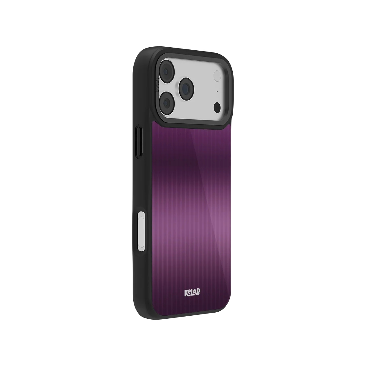 Violet Reverie | Purple Gradient Fluted Glass iPhone Case