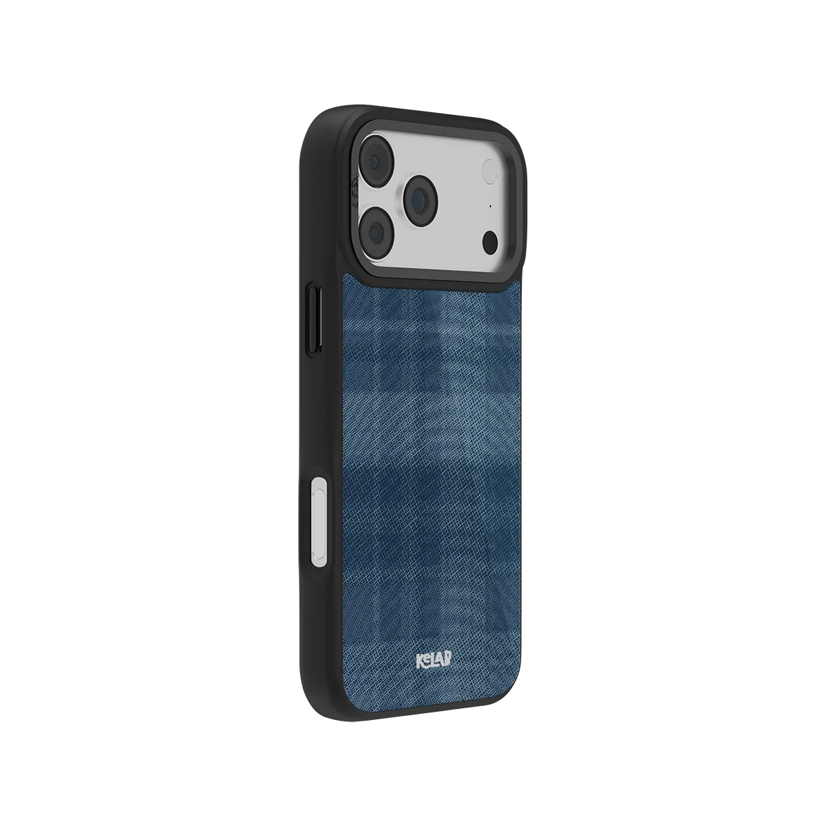 Denim | Blue Flannel Plaid iPhone Case