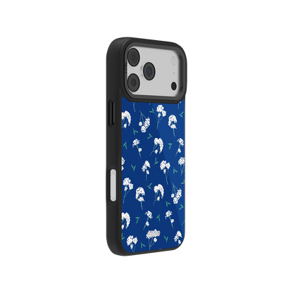 Cobalt Bloom | Blue Floral iPhone Case