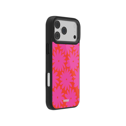 Sunflare Daisy | Pink Daisy Floral iPhone Case