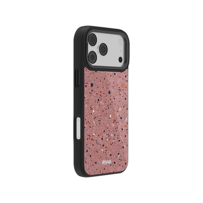 Rose Clay | Pink Paint Splatter iPhone Case