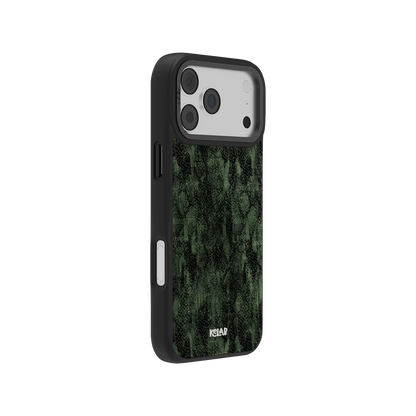 Emerald Python | Olive Snakeskin iPhone Case