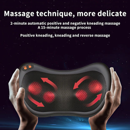 Ultimate Shiatsu Neck and Back Massager Pillow with Heat - Deep Tissue Relaxation for Muscles, Perfect Gift for Men and Women