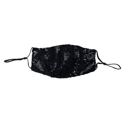 3-Pack: Reusable Washable Fitted Sequin Mask