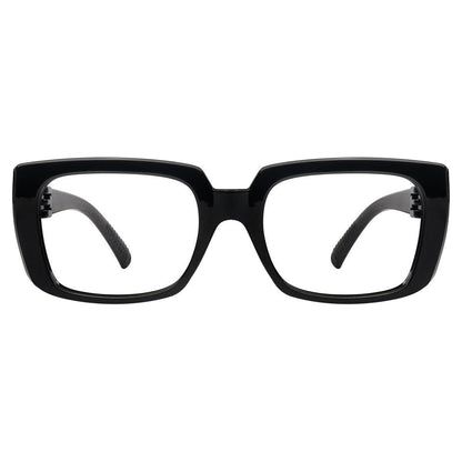 30% Blue Light Blocking Glasses Metalless Screwless Eyeglasses NR9107-B15
