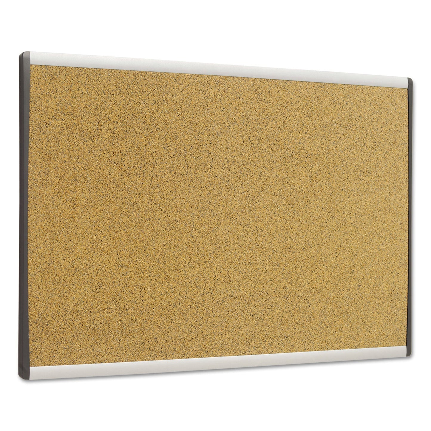 Quartet ARC Frame Cork Cubicle Board, 14 x 24, Tan, Aluminum Frame