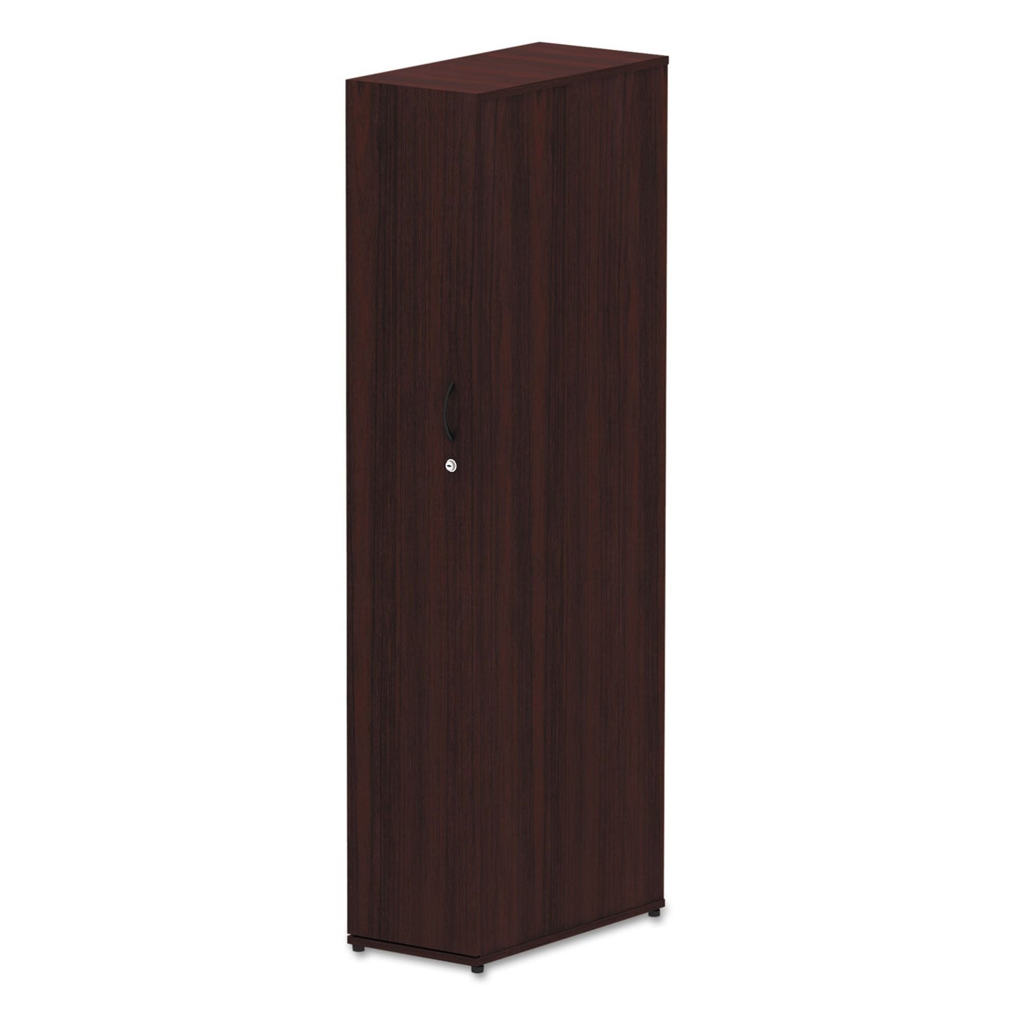 Alera Valencia Series Wardrobe, 11 7/8w x 23 7/8d x 65h, Mahogany