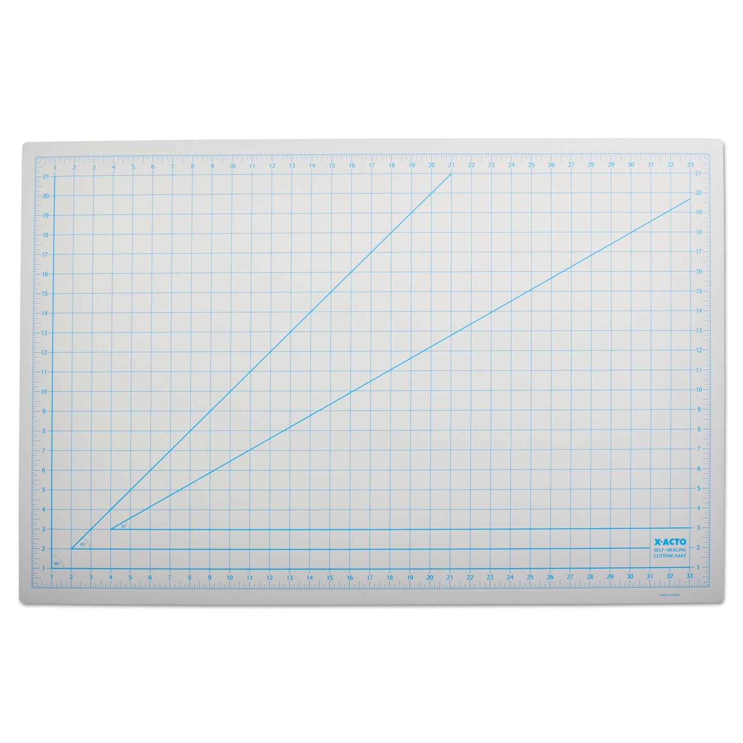 X-ACTO Self-Healing Cutting Mat, Nonslip Bottom, 1" Grid, 24 x 36, Gray