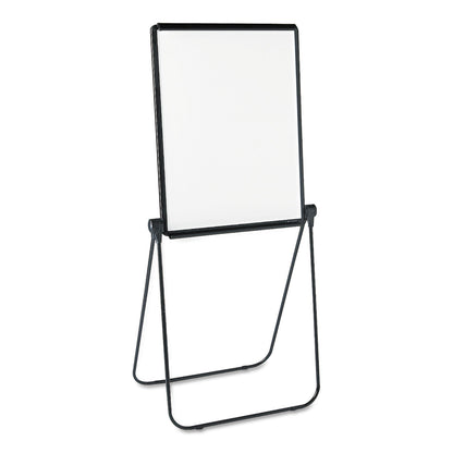 Quartet Ultima Presentation Easel, 27 x 34, White Surface, Black Frame
