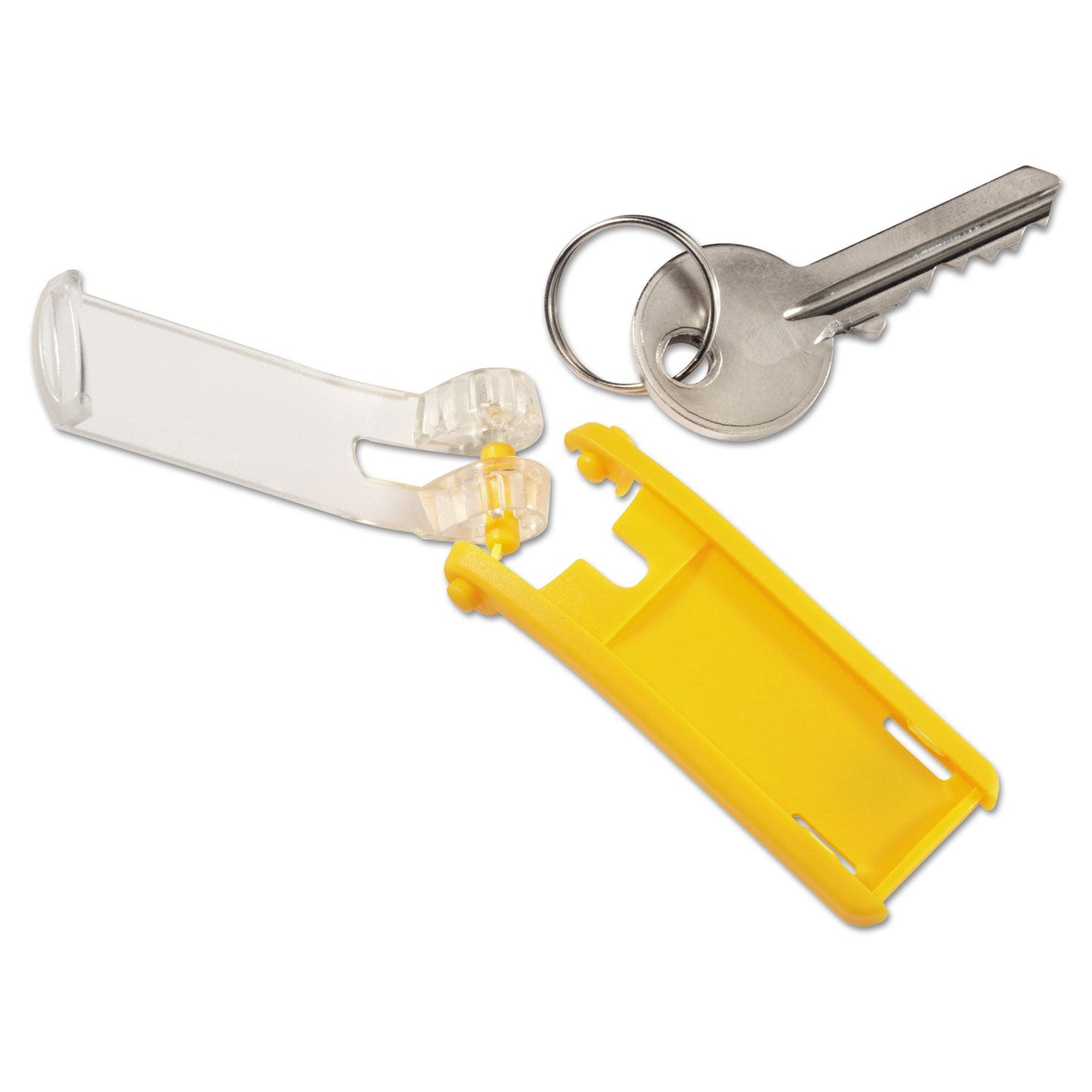 Durable Key Rack, 24-Tag Capacity, Plastic, Gray, 8.38 x 1.38 x 14.13