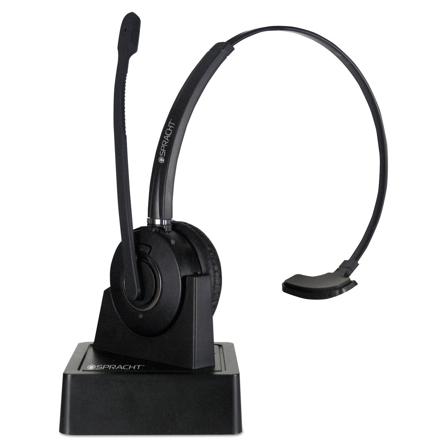 Spracht ZuM Maestro USB Softphone Headset, Monaural, Over-the-Head, Black
