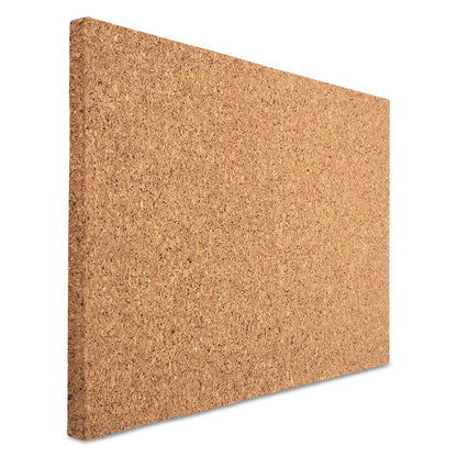 Iceberg iDesign Frameless Cork Bulletin Board, 24 x 38, Natural