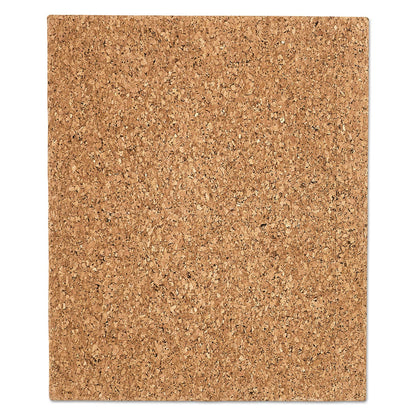 Iceberg iDesign Frameless Cork Bulletin Board, 20 x 24, Natural