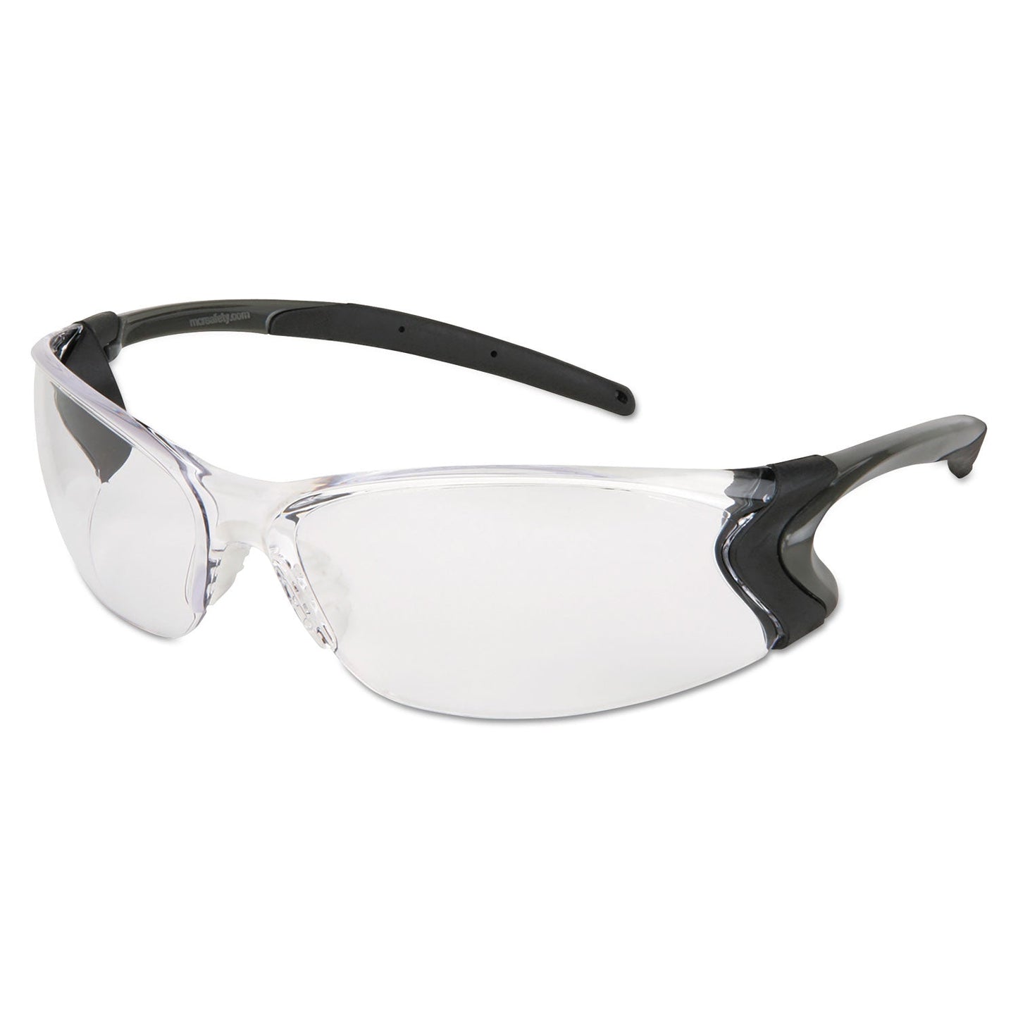 MCR Backdraft Glasses, Clear Frame, Hard Coat Clear Lens
