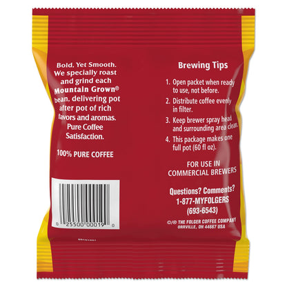 Folgers Coffee, Black Silk, 1.4 oz Packet, 42/Carton