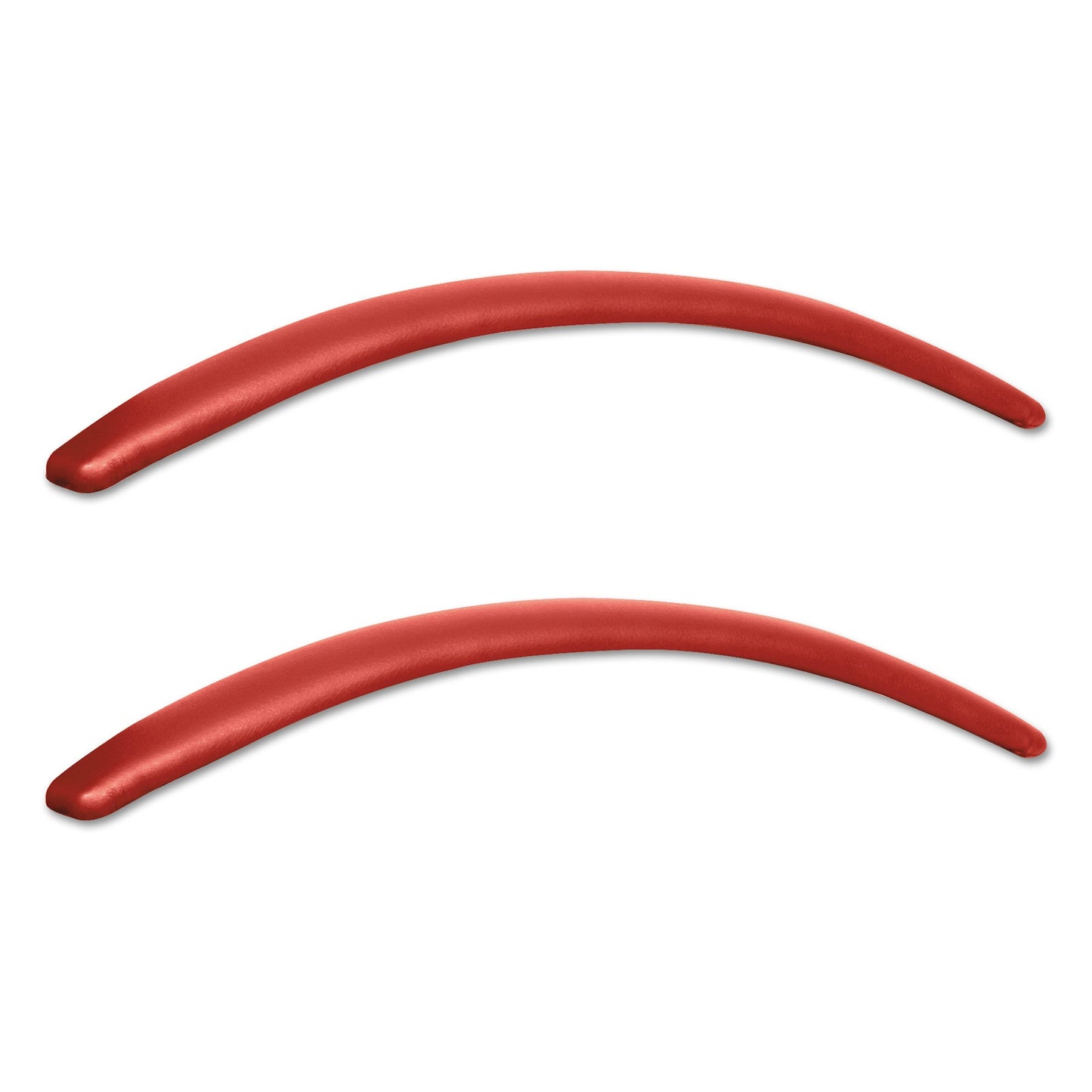 Alera Neratoli Series Replacement Arm Pads for Alera Neratoli Series Chairs, Faux Leather, 1.77" x 15.15" x 0.59", Red, 2/Set