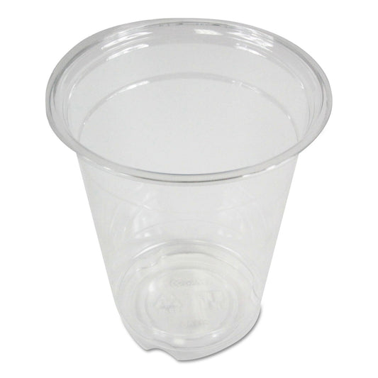 Boardwalk Clear Plastic Cold Cups, 12 oz, PET, 20 Cups/Sleeve, 50 Sleeves/Carton