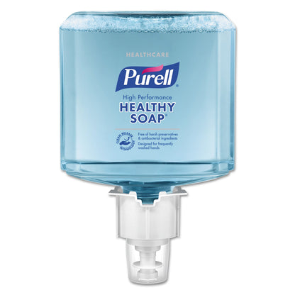 PURELL CLEAN RELEASE Technology (CRT) HEALTHY SOAP High Performance Foam, For ES4 Dispensers, Fragrance-Free, 1,200 mL, 2/Carton