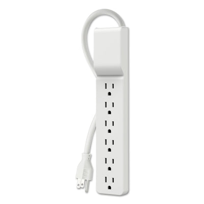Belkin Home/Office Surge Protector, 6 AC Outlets, 10 ft Cord, 720 J, White