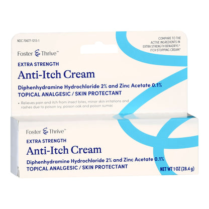 Foster & Thrive™ 2% Diphenhydramine HCl Itch Relief Cream 70677121301