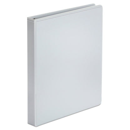 Universal Economy Round Ring View Binder, 3 Rings, 1" Capacity, 11 x 8.5, White