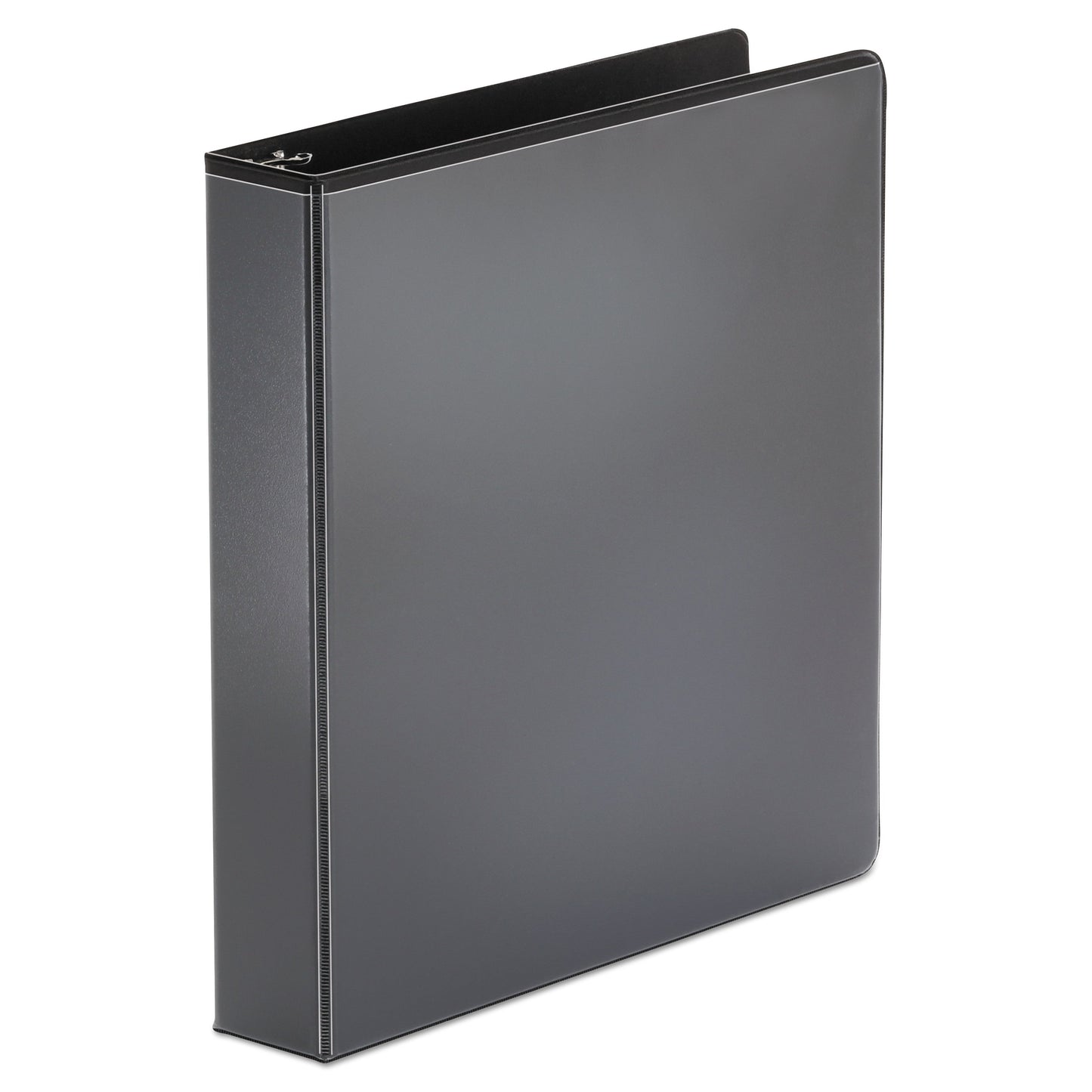 Universal Economy Round Ring View Binder, 3 Rings, 1.5" Capacity, 11 x 8.5, Black