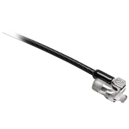 Kensington MicroSaver 2.0 Keyed Laptop Lock, 6 ft Steel Cable, Silver, 2 Keys