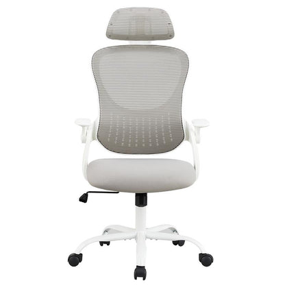 【Deal】Sweetfurniture Office Chair, Desk Chair, Ergonomic Home Office Desk Chairs, Computer Chair with Comfortable Armrests, Mid-Back Task
