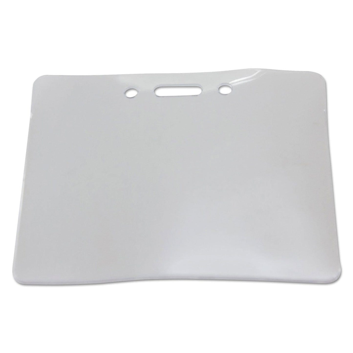 SICURIX Sicurix Proximity Badge Holder, Horizontal, 4w x 3h, Clear, 50/Pack